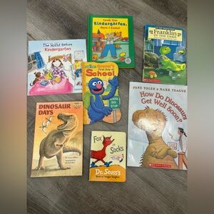 kindergarten books - hard cover kid books